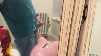 SMALL COCK HAND JOB MASKED MASTURBATION