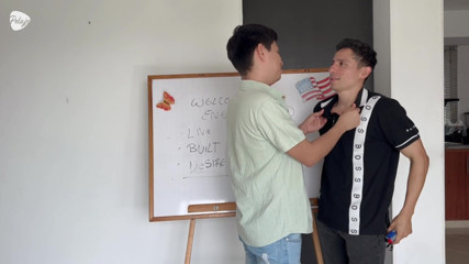 My Student Arrives Late and Confesses That He Likes My Cock, so I Decide to Put It All the Way in His Ass. I'm Heterosexual.