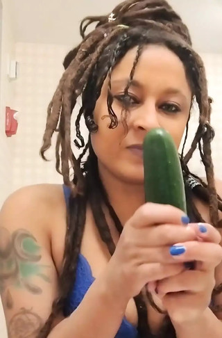 Washing My Dildo Before Fucking It
