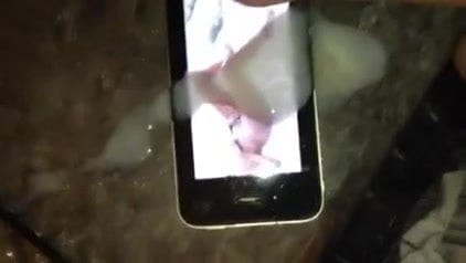 My CUMshot tribute to black &amp; wet