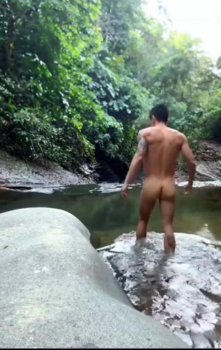 Took a Hike to a Private Waterfall
