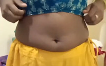 Desi Tamil Cuckold Wife Teases in Pink Bra Saree Navel Show at Hotel! Indianhotwifex