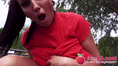Gorgeous student from  fucked in the park Jolee Love