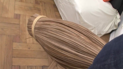 Skinny Brunette Stretched Wide Dripping in Intense Hardcore Pound