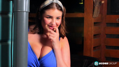 Hot-tub fun with Molly Evans & Mary Brown
