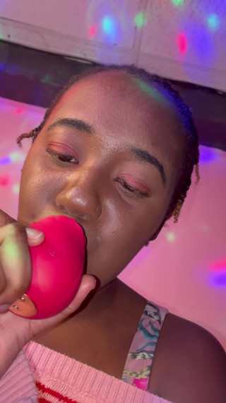 solo black girl, hairy pussy, and sextoys
