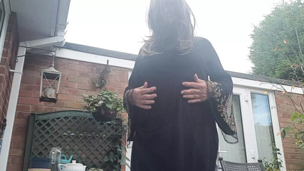 Dress and long hair