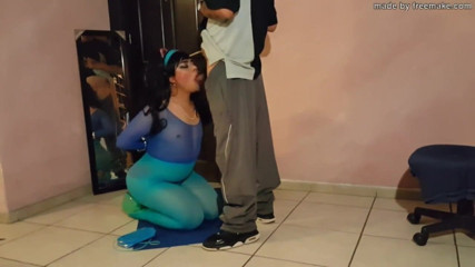 Hispanic Crossdresser Sucks A Cock