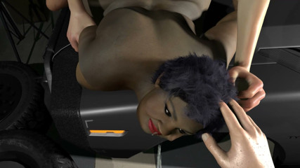 POV Samantha Has A Threesome On Top Of A Car