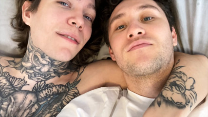 Deep fuck with gay porn amateur Harry_Jen  