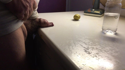 Floppy foreskin on a wet worktop - 2 of 6