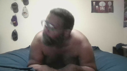 Dry humping fun in bed with my open hole