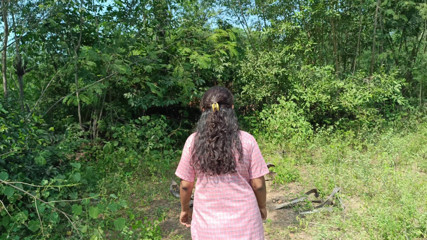 Uniform School girl outdoor fucking