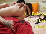 My Wife's Slutty Lover with Hot Slut Luna Dark and Liz Rainbow Fucked by Italian Stud Gothic