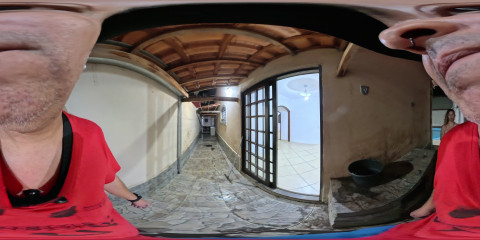 Female executive sucks off and has sex with a client in an empty house.