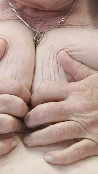 my male boobs - close and far