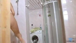 Teen Petite Bathroom Video