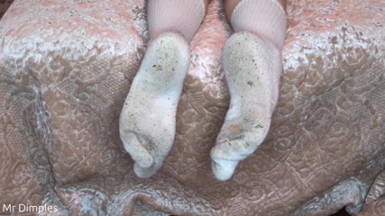 Showing off My Socks and Soles!