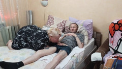 Mother-in-law Sucks All the Sperm to the Last Drop From the Penis