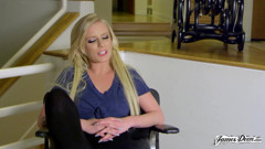 Elaina Raye gets her pussy destroyed from James Deen