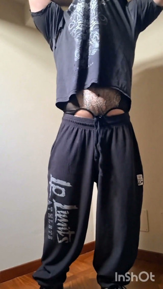 Bodybuilder Secret Under Gym Clothes