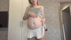 Fetish Trying on Clothes! She's Too Small for Me! Custom Order.