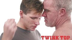 TwinkTop Twink Lukas Stone fucks and breeds Director Dallas Steele