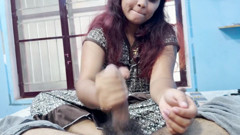 Mallu Girl Doing Hand Job and Penis Massage to Husband's Friend