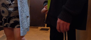 Oral sex and masturbation cock in the entrance 2