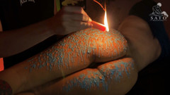 Wax Play and Anal Plug - Halloween Special