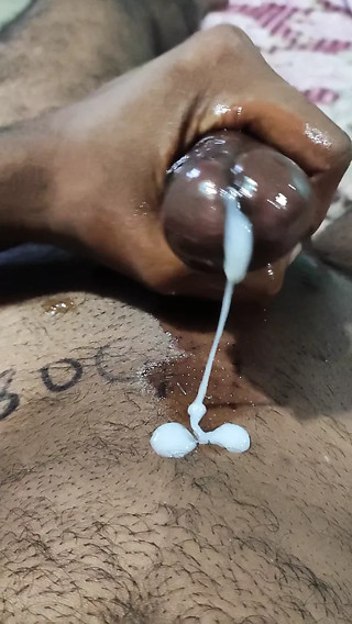 Oil masturbation video