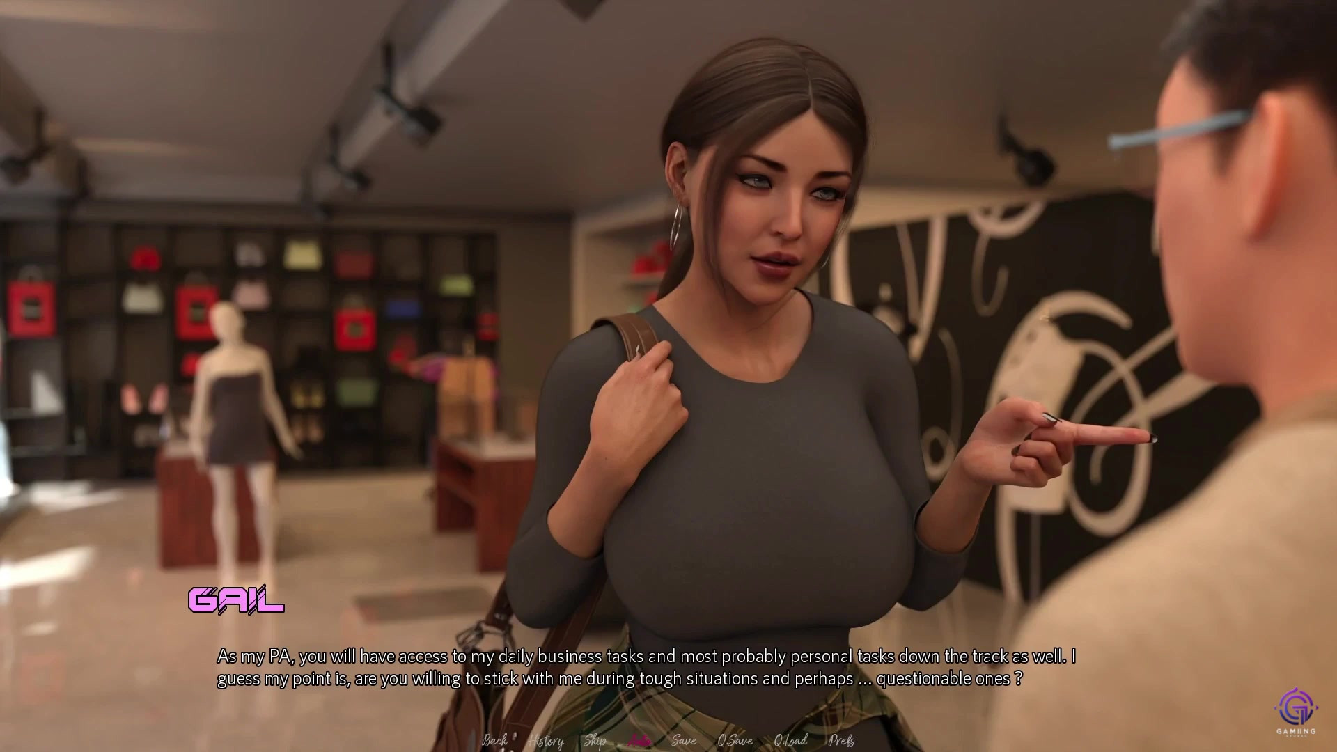 The Office – Full Story 2 – a Horny Seductive MILF Who Cheats on Her Husband witheveryone