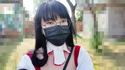 HA36Miko inserts dildo into her anal, squirt and ejaculate outdoors! thumbnail