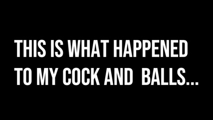 This Is What Happened to My Cock And Balls After being Four Years on Hormone Treatmemt thumbnail