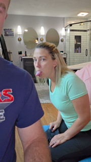 Tricked with the blindfolded taste test with blooper reel