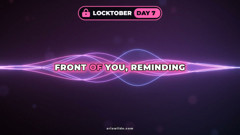 Locktober Day 7 Chastity Cage Locktober Denial Edging