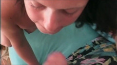 A Little Shy at First Then She Licks 2 Cocks and Gets Fucked at the Casting