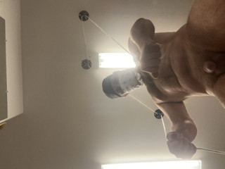 I didn't know my Motorcycle is such a good platform to fuck my ass on, and cum so hard!