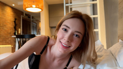 Morning sex with your sweet girlfriend
