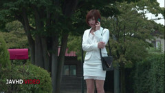 Appealing Japanese Wife's Sultry Blowjob Scene with Sloppy Moments