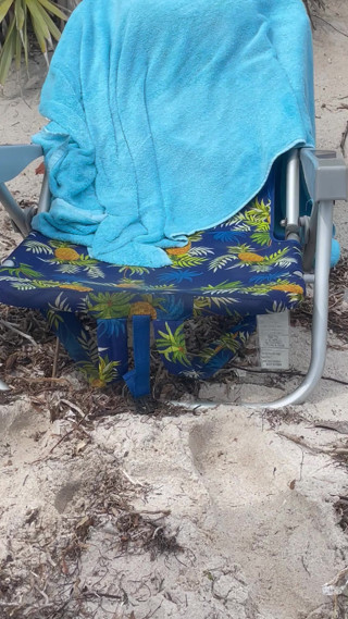 beaching it