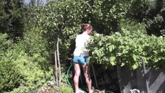 Studentin-aneta Gartenfickpissneu
