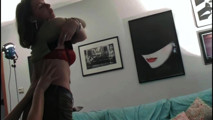 A Lesbian Session on the Couch for These Two Sluts.