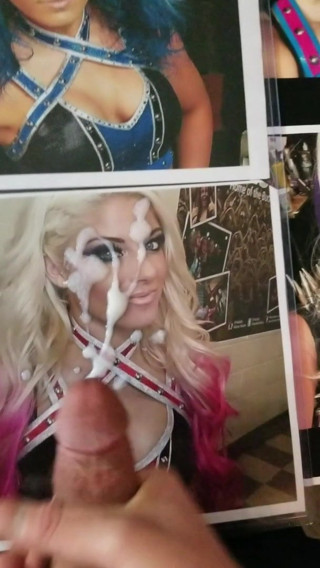WWE Alexa Bliss Cum Tribute 15