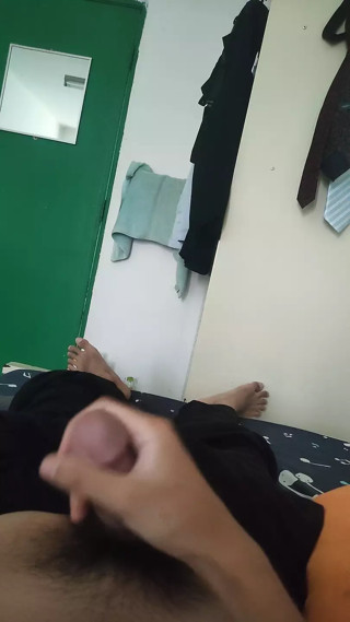Cum in the room