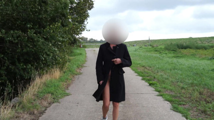 first nude in public