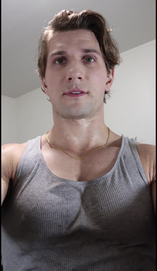 Hot stud love to workout and encourages you to do so