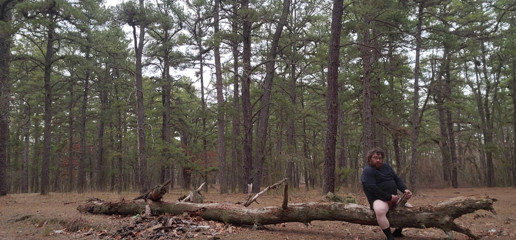 Fat boy  Out in the woods again i jerk off straddling a fallen tree i rub my asshole on a branch | Anal Video Updates | Porn videos
