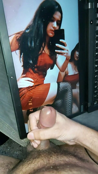 Cumm for Beautiful stockings