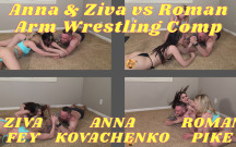 Anna Ziva Vs Roman Arm Wrestling 4K